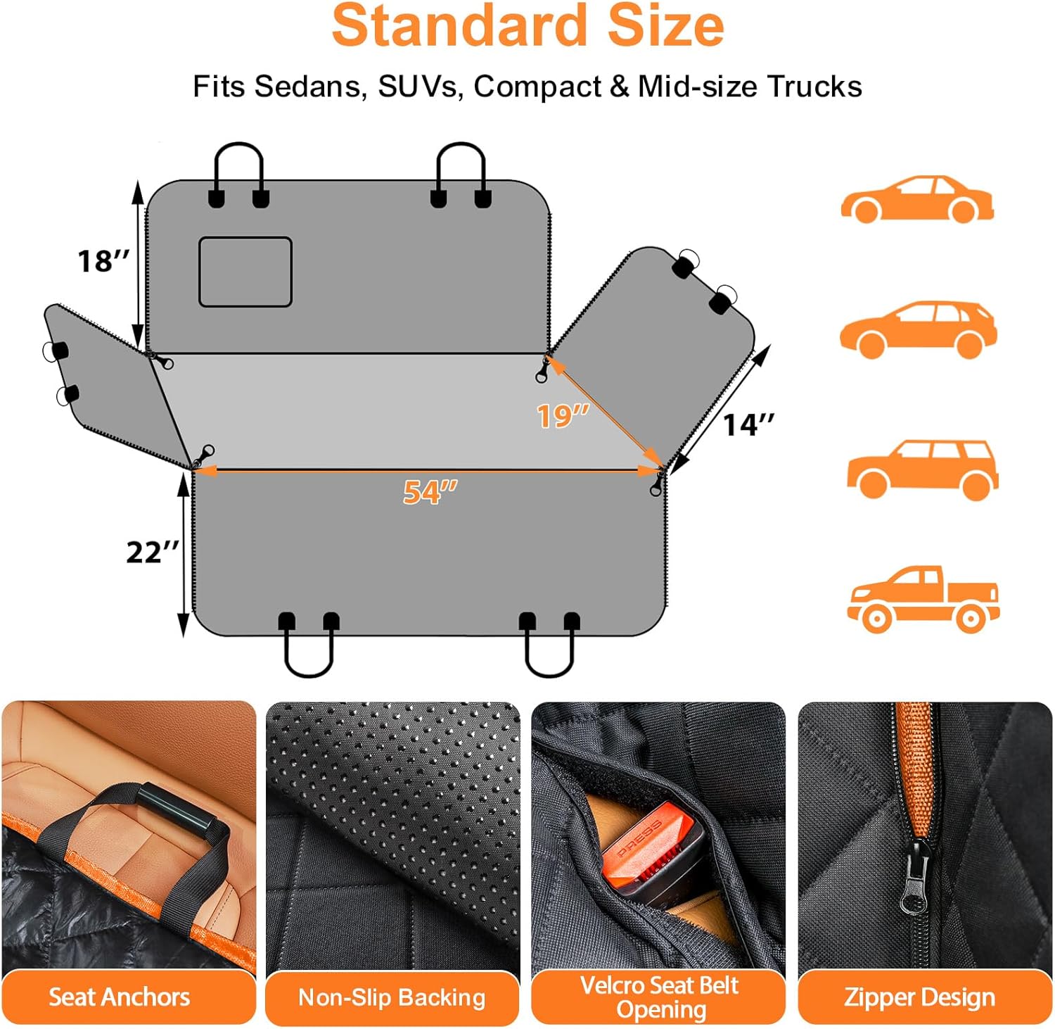 Pet-Friendly Car Seat Protector